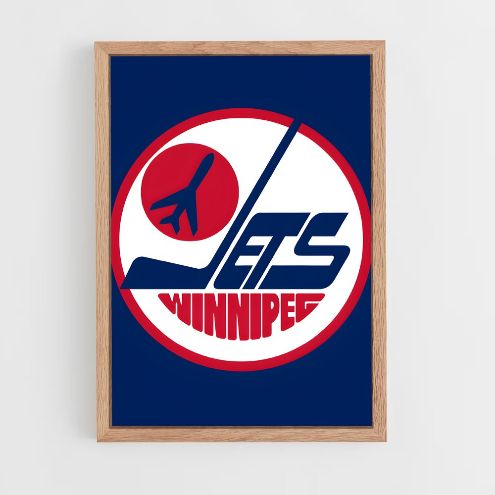 Poster Vortex des Jets – affiche Hockey sur glace (vue 4)